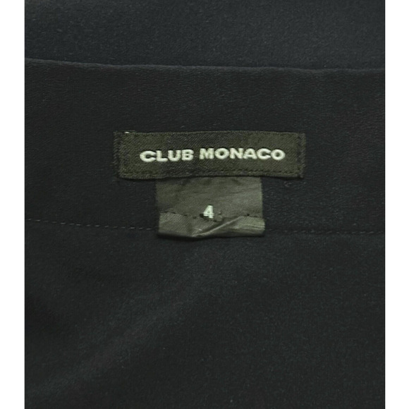 CLUB MONACO Hespe Skirt Tiered Ruffle A-Line Asymmetric Handkerchief Hem Blue 4 - Picture 10 of 12